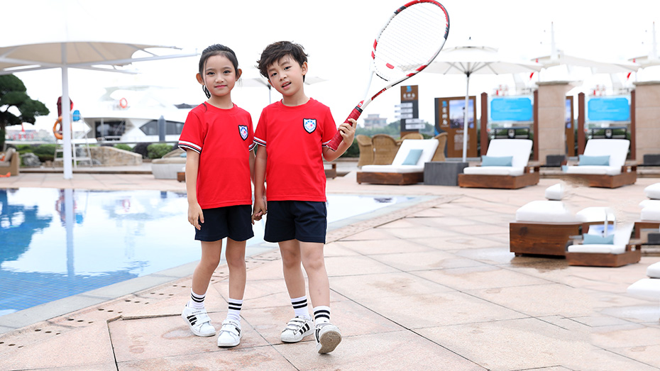 夏季運動款園服圖